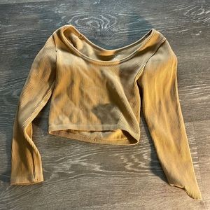 Lovetree, long sleeve crop top